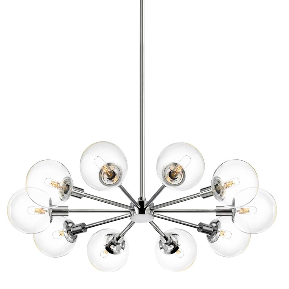 Sonneman Orb 10-light Radial Pendant