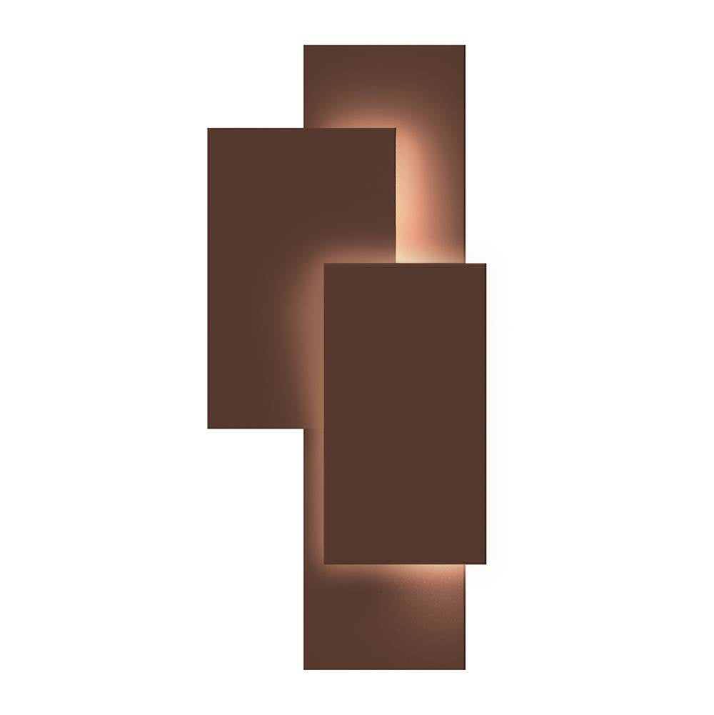 Sonneman Offset Panels Led Sconce