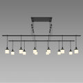 Sonneman Suspenders 48'' 2-tier Tandem With Drum Luminaires