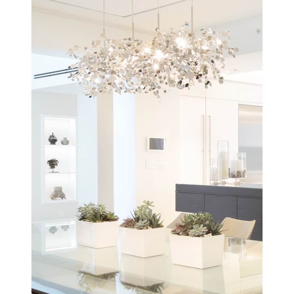 Terzani Argent 4 Linear Multi Light Pendant
