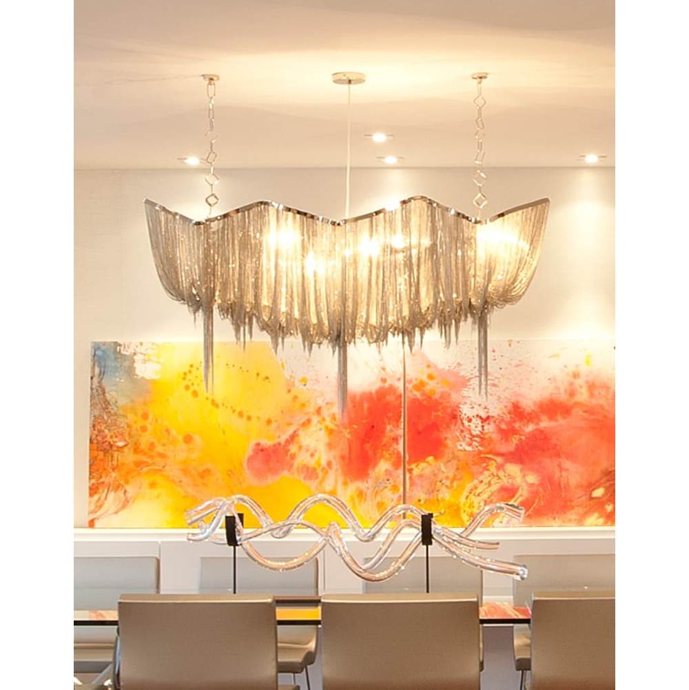 Terzani Atlantis Medium Linear Chandelier