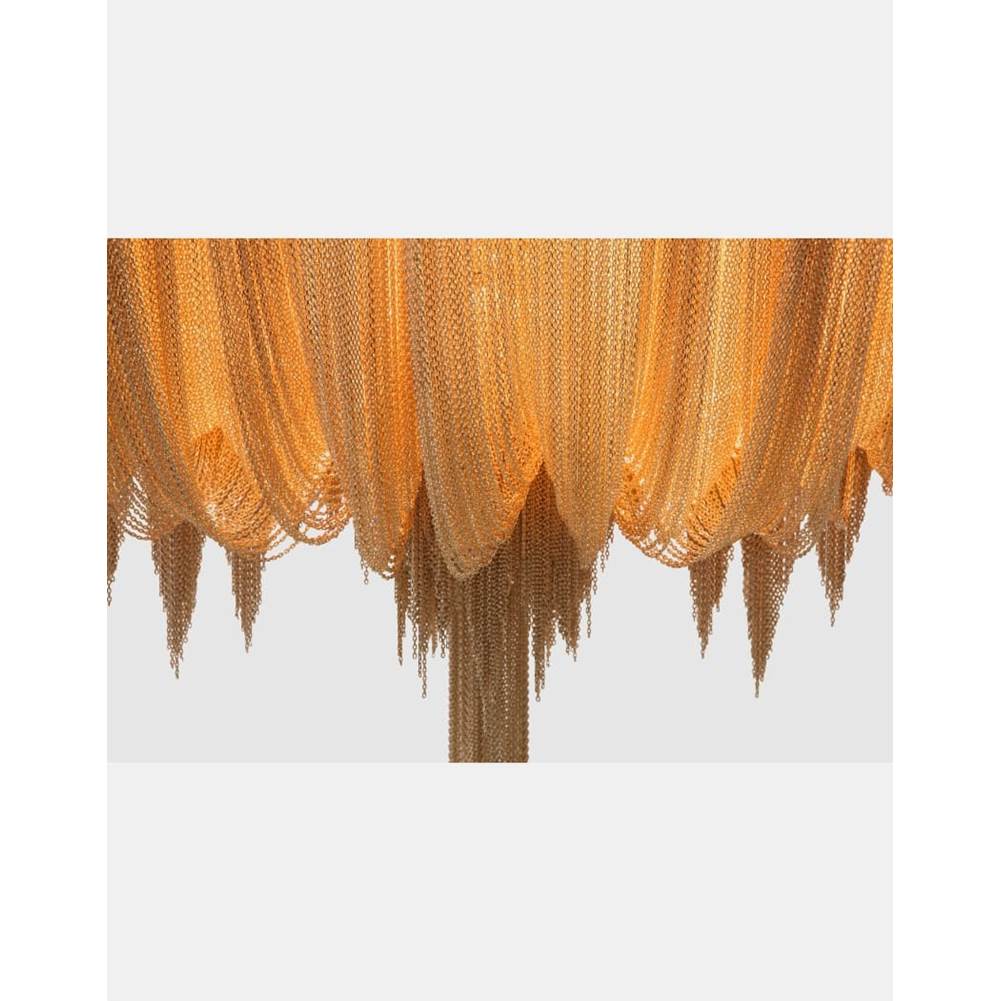 Terzani 0A18SN1C8A Champagne Small Linear Chandelier Image 1