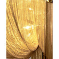 Terzani 0A17SL6C8A Gold Plated Medium Linear Chandelier Image 1