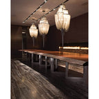 Terzani 0A13SE7C8A Nickel Small Three Tier Chandelier Image 2