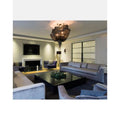 Terzani 0J01SE9C8A Black Nickel Two Tier Chandelier Image 1