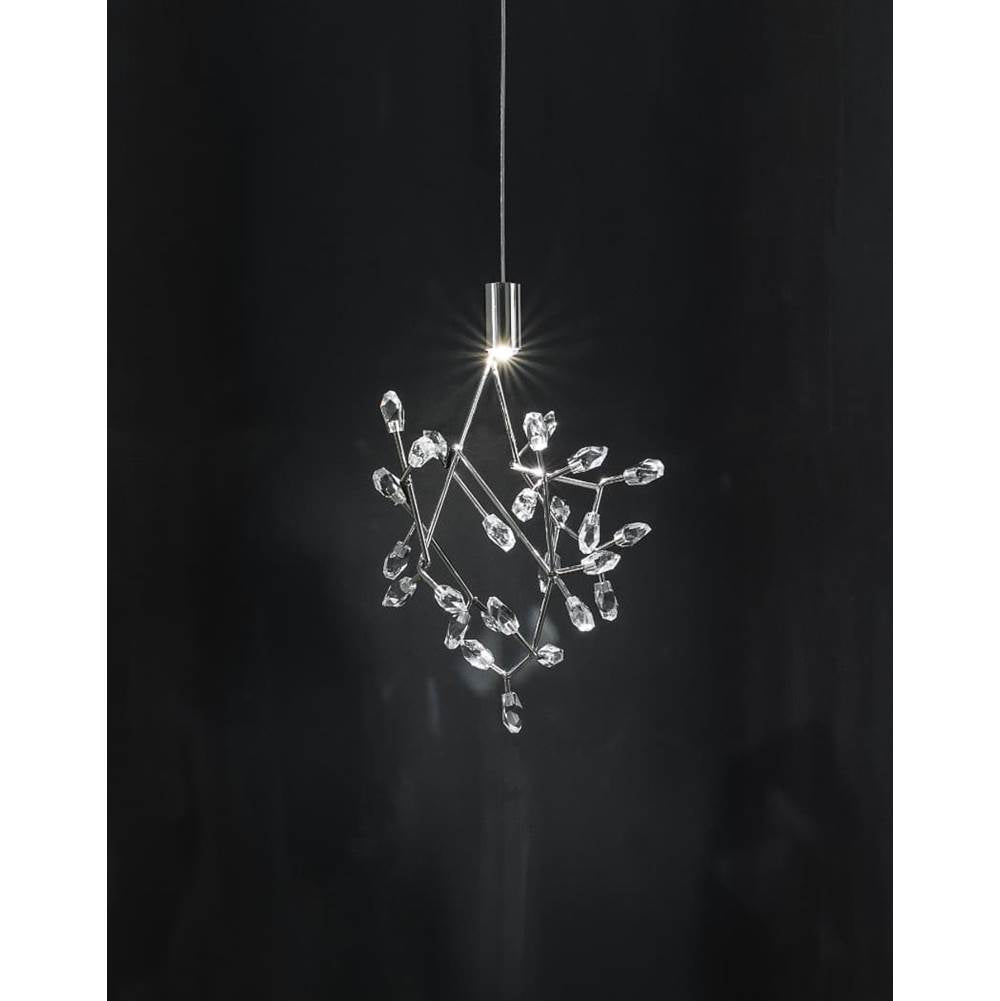 Terzani 0P22SE7A9A Nickel,Clear Pendant Light Image 1