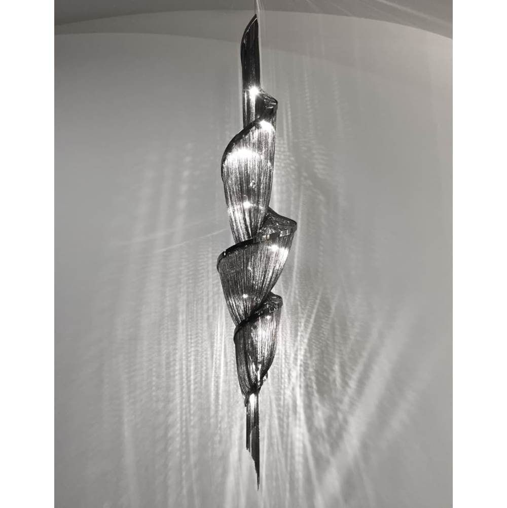 Terzani 0G91SE9C8AW Black Nickel Vertical Chandelier Image 2