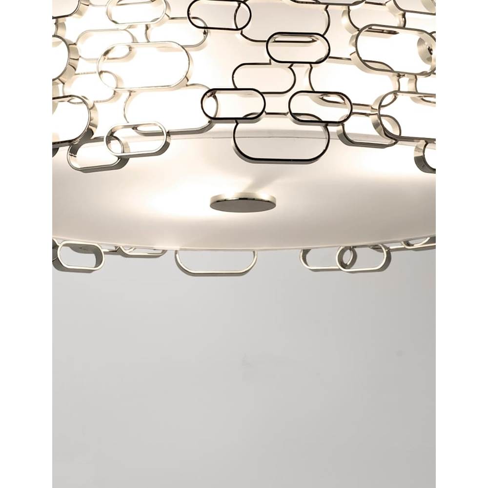 Terzani 0N17LE7C8A Nickel Ceiling Light Image 1