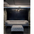 Terzani 0N82SH4C8ALW Brushed Nickel Small Linear Chandelier Image 2