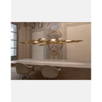 Terzani I Lucci Argentati Xlarge Linear Chandelier