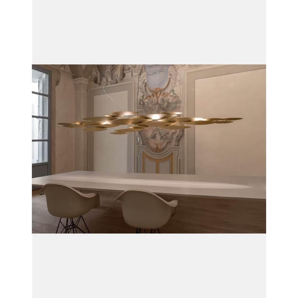 Terzani I Lucci Argentati Xlarge Linear Chandelier