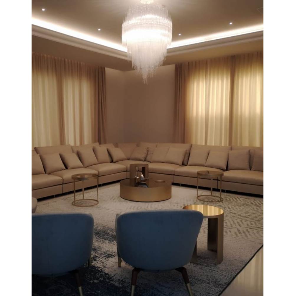 Terzani 0P60SE8A9A Matt White Chandelier Image 2