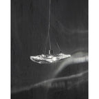 Terzani 0K011E8A9A Clear Crystal Pendant Light With Canopy Image 1