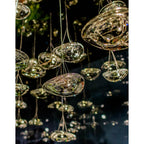 Terzani 0K011E8A9A Clear Crystal Pendant Light With Canopy Image 6