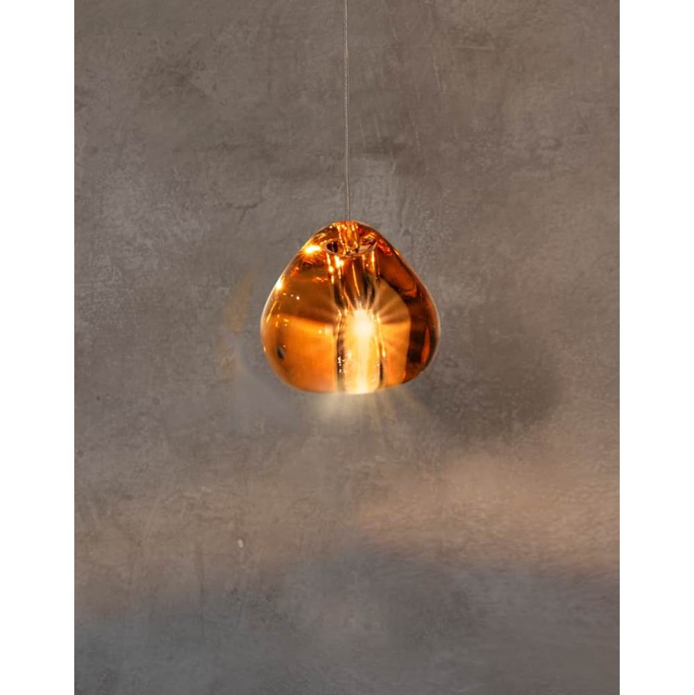 Terzani 0R15SE8H4AR Cognac Crystal 15 Rectangular Multi Light Pendant Image 1