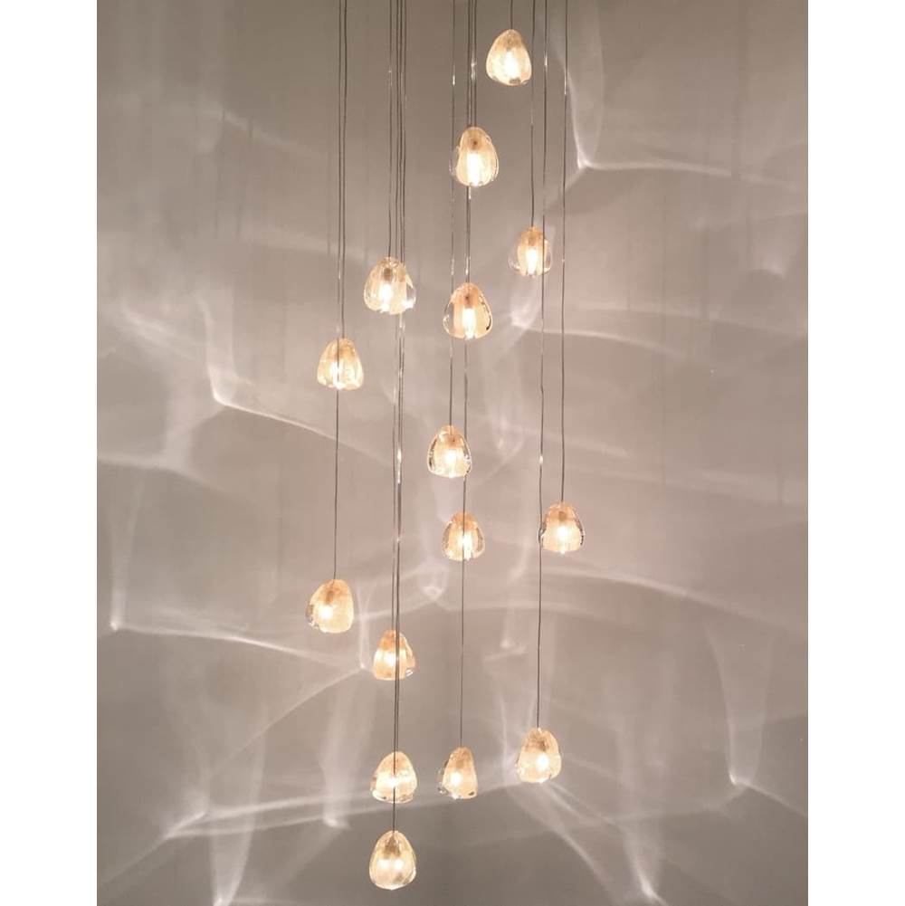 Terzani Mizu 15 Rectangular Multi Light Pendant