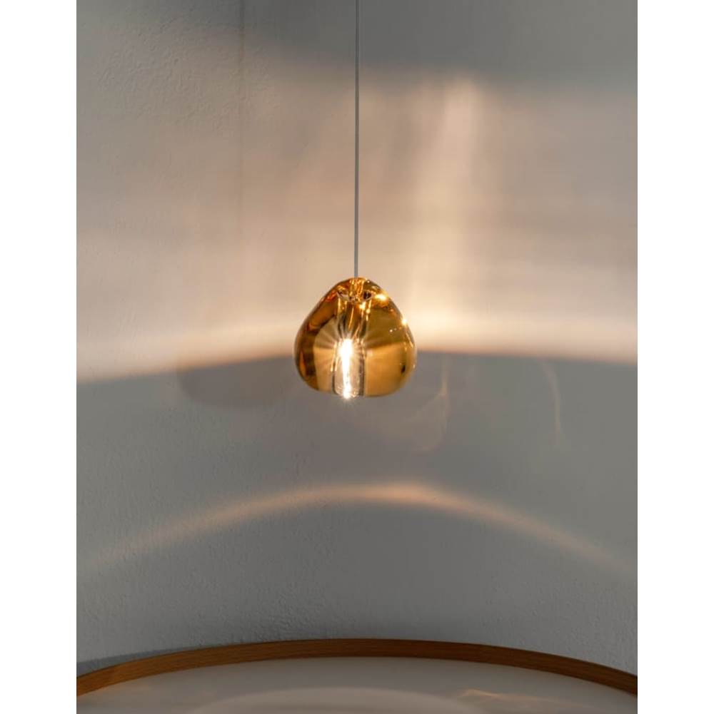 Terzani 0R15SE8H1AT Champagne Crystal 15 Round Multi Light Pendant Image 1