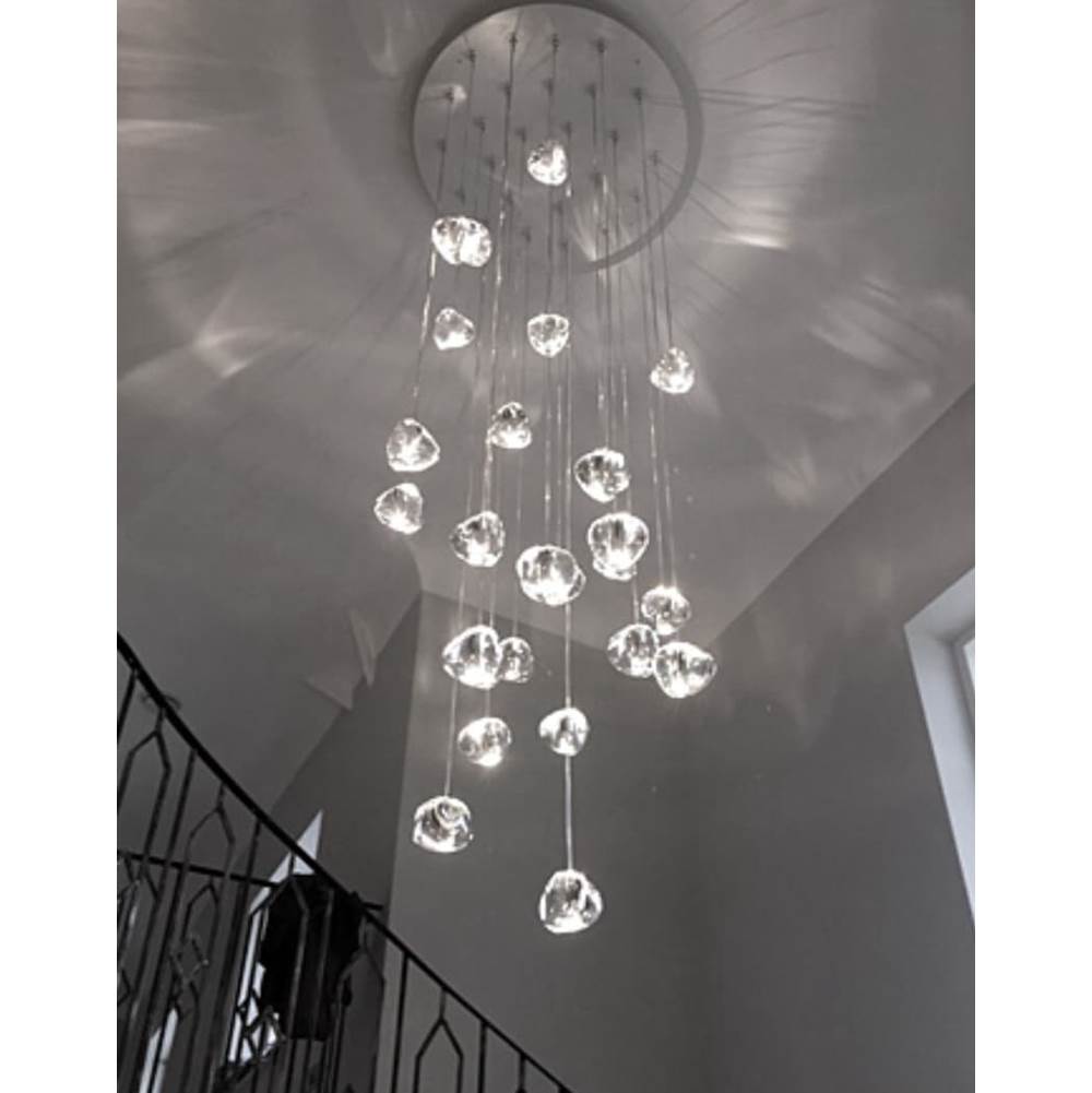 Terzani 0R26SE8A9AT Clear Crystal 26 Round Multi Light Pendant Image 1