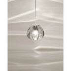 Terzani 0R01SE8A9A Clear Crystal Pendant Light With Canopy Image 1