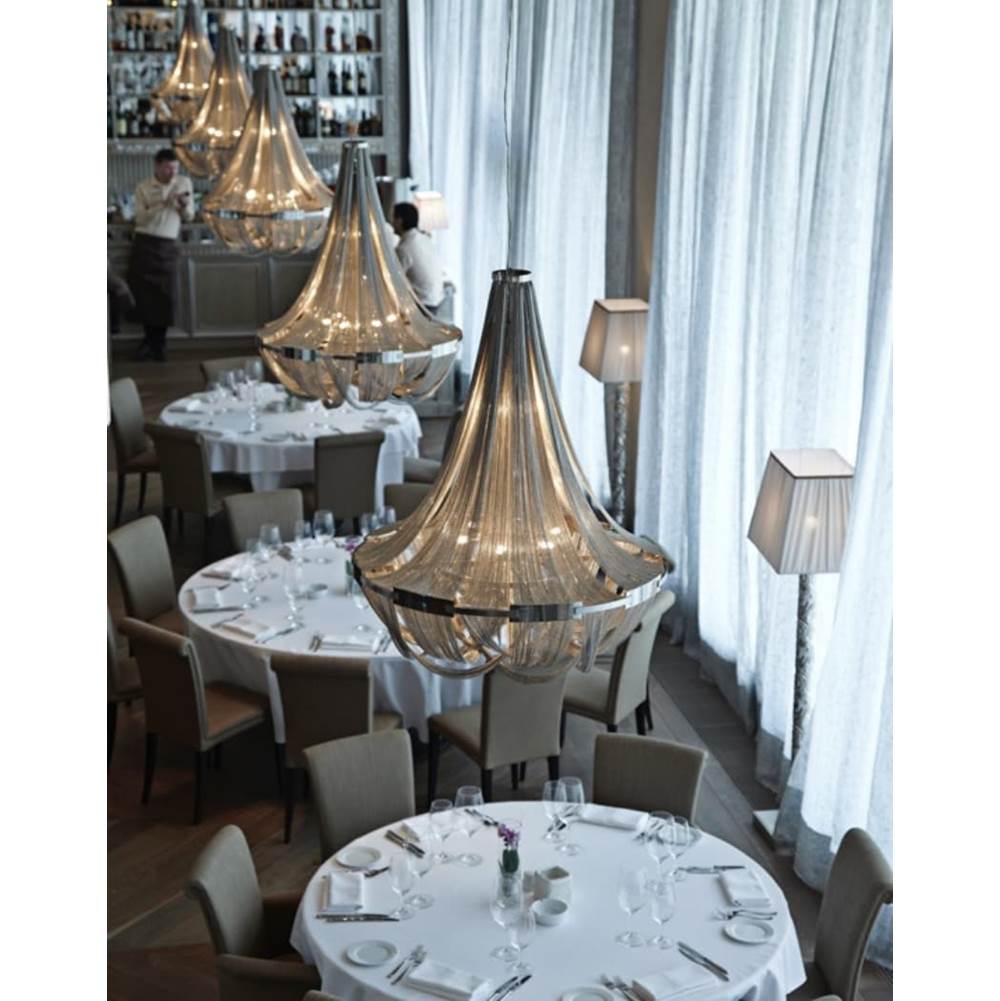 Terzani 0G55SF7C8A Brushed Bronze Small Chandelier Image 2
