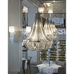 Terzani 0G57SH4C8A Nickel,Brushed Nickel Large Chandelier Large Image 4