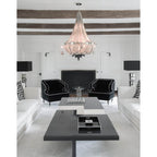 Terzani 0G57SH4C8A Nickel,Brushed Nickel Large Chandelier Large Image 3