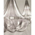 Terzani 0G57SH4C8A Nickel,Brushed Nickel Large Chandelier Large Image 6
