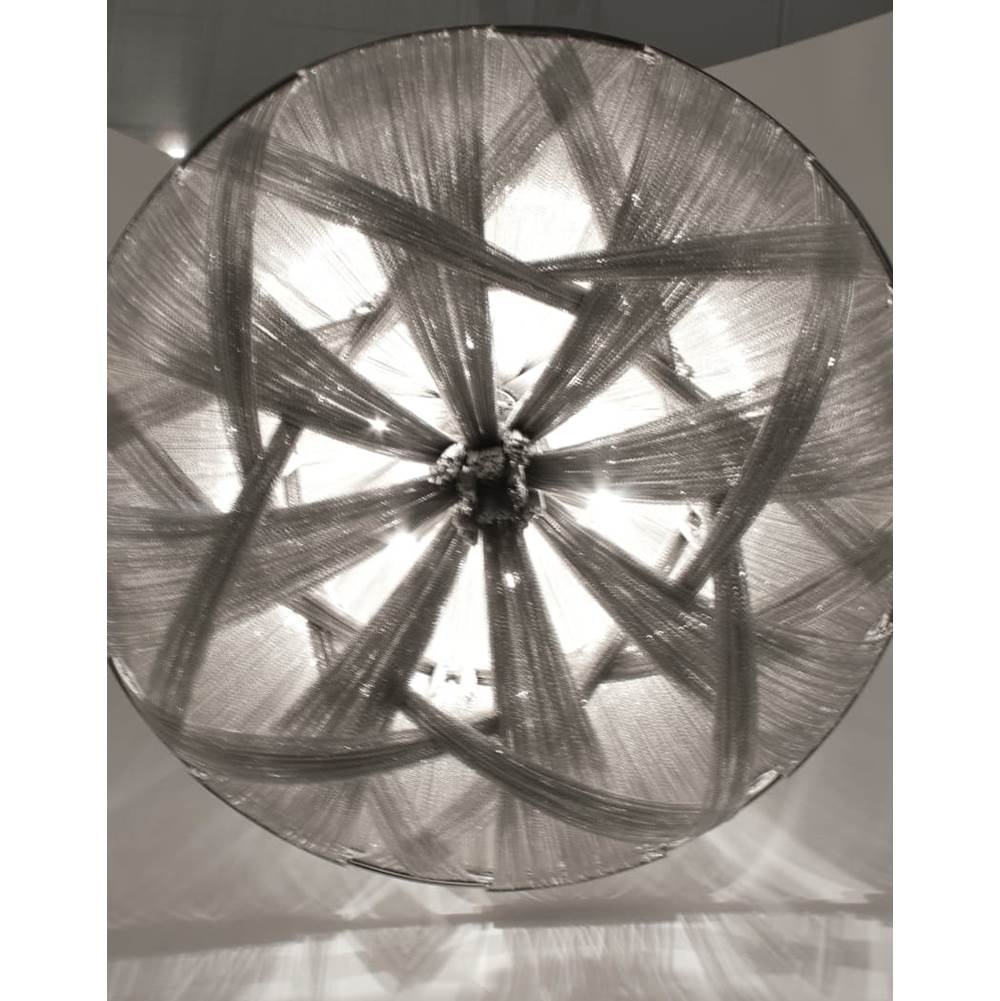 Terzani 0G55SH4C8A Nickel,Brushed Nickel Small Chandelier Image 2