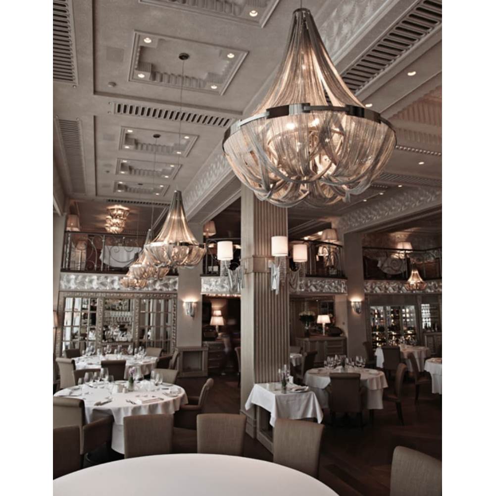 Terzani 0G55SF7C8A Brushed Bronze Small Chandelier Image 3