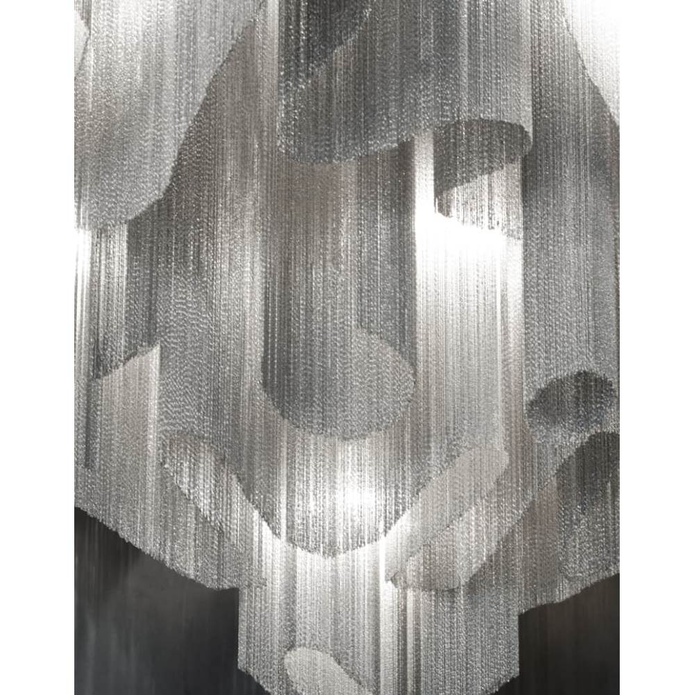 Terzani 0J51SE7C8A Nickel Small Chandelier Image 1