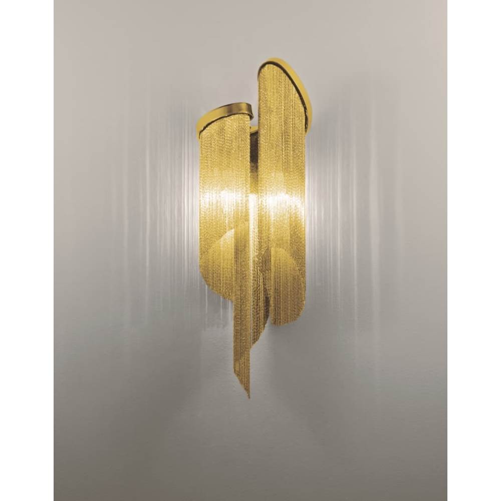 Terzani 0J60AL6C8A Gold Plated Wall Sconce Image 1