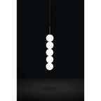 Terzani Abacus Small Pendant Light 5 Spheres With Canopy