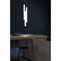 Terzani 0V03SE8BAP1V Brass,Satin White 3 Medium Round Multi Light Pendant  10 Spheres Image 1