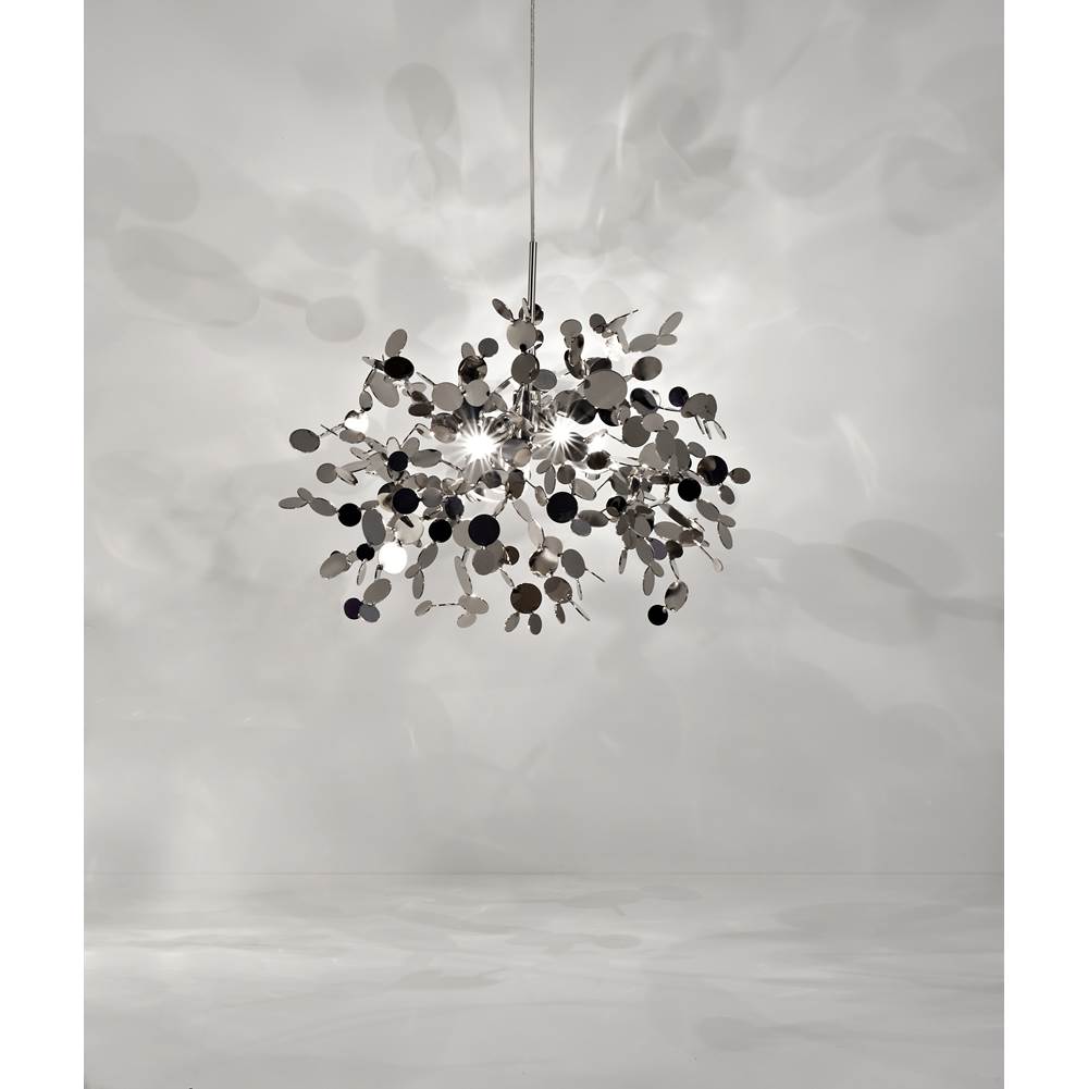 Terzani Argent Pendant Light With Disc