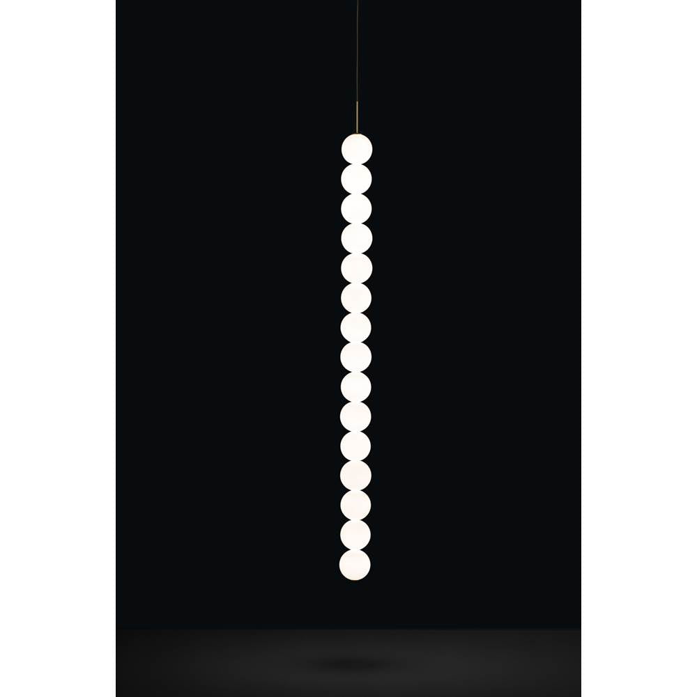 Terzani Abacus Large Pendant Light 15 Spheres With Canopy