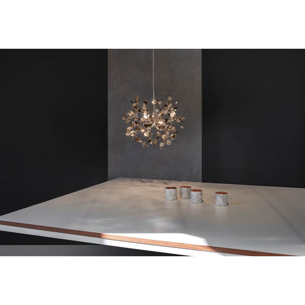 Terzani Argent Pendant Light With Disc