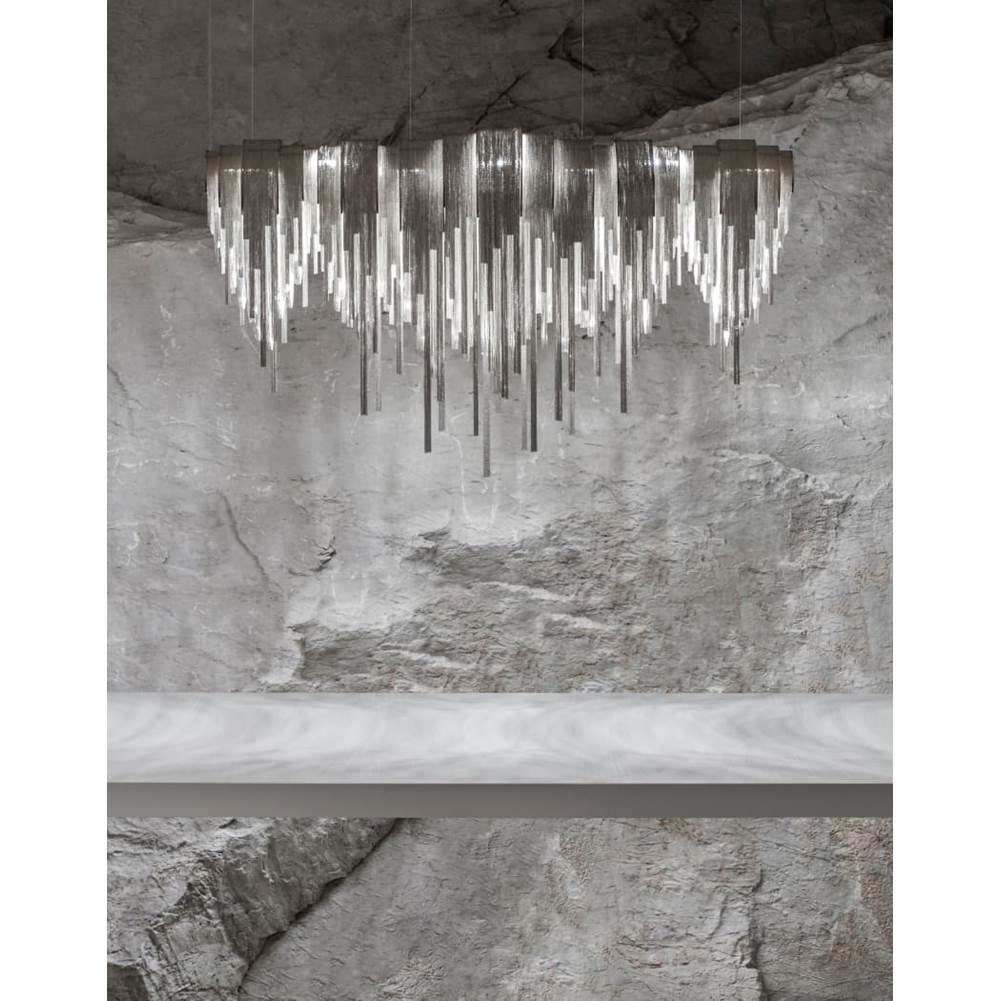 Terzani Volver Small Linear Chandelier