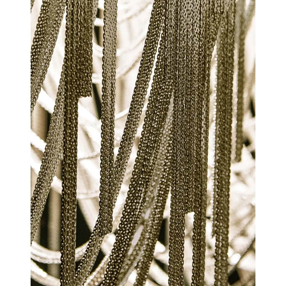 Terzani 0L62SF7C8AW Brushed Bronze Large Linear Chandelier Image 2