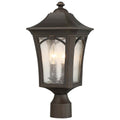 The Great Outdoors Solida 3 Light Outdoor Post