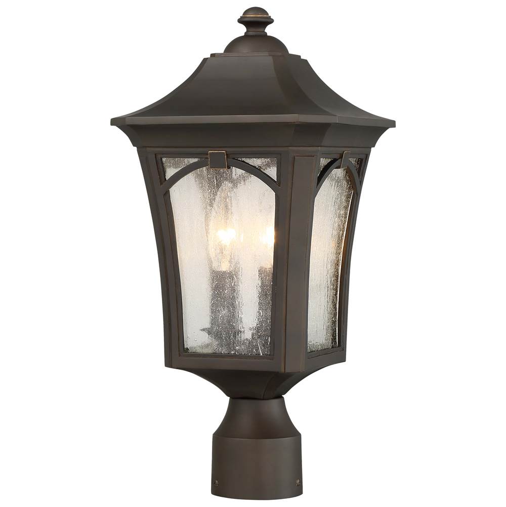 The Great Outdoors Solida 3 Light Outdoor Post