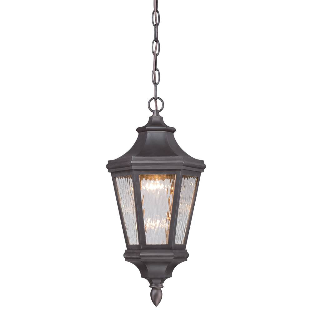 The Great Outdoors Hanford Pointe 1 Light Outdoor Led Chain Hung Lantern