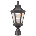 The Great Outdoors Hanford Pointe 1 Light Outdoor Led Post Mount Lantern