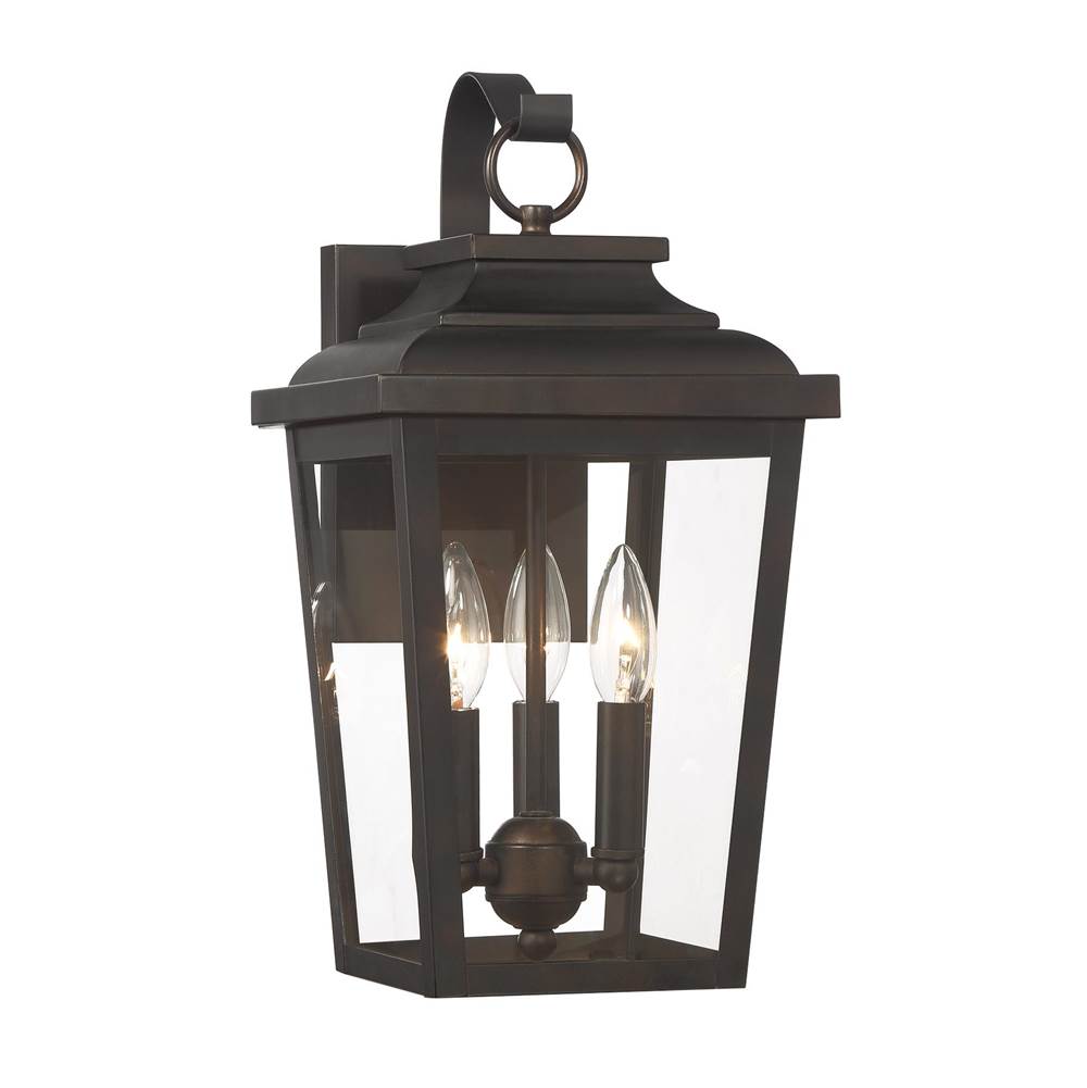 The Great Outdoors Irvington Manor Irvington Manor 3 Light Wall Mount