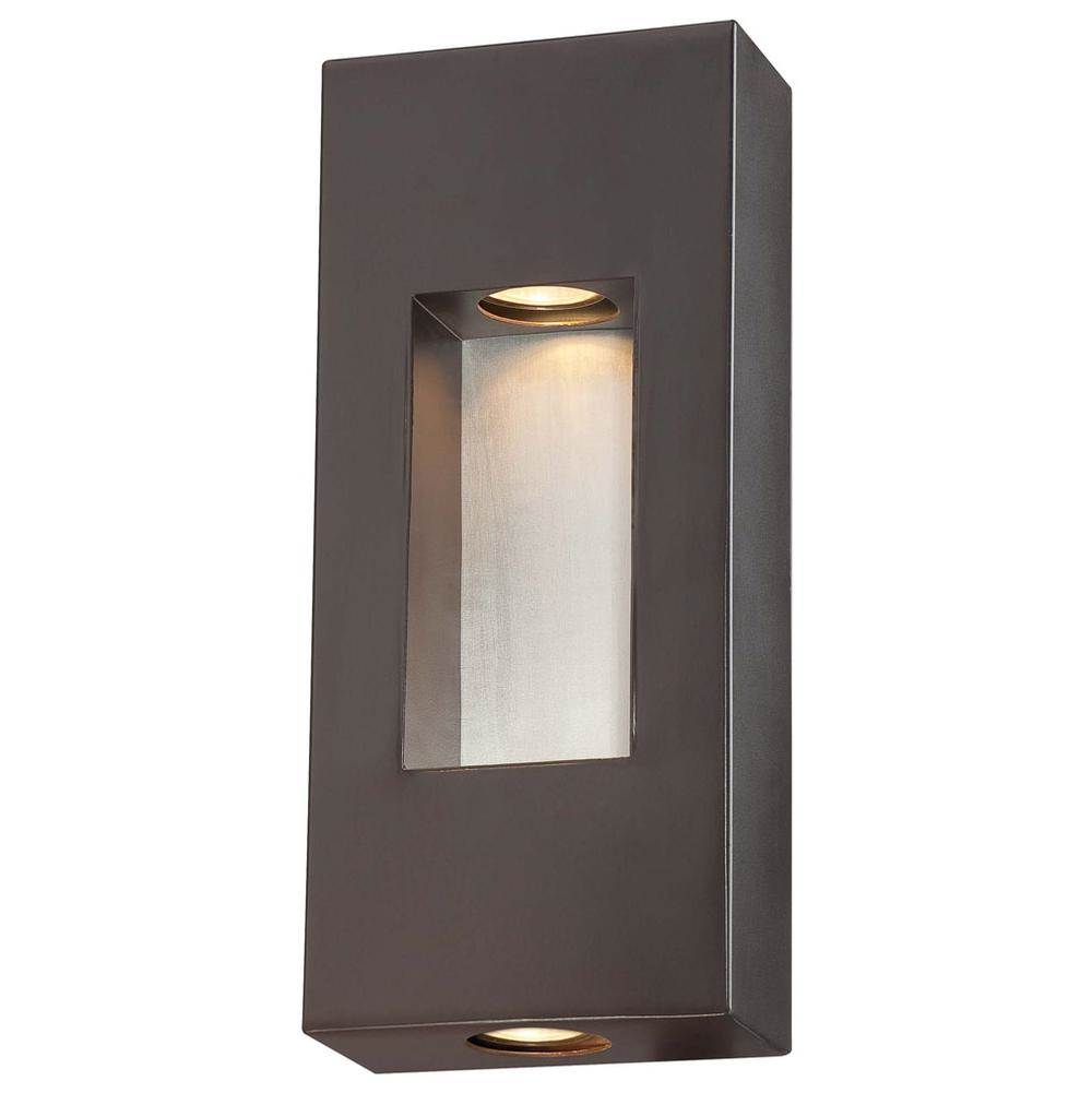 The Great Outdoors Geox 2 Light Outdoor Wall Mount