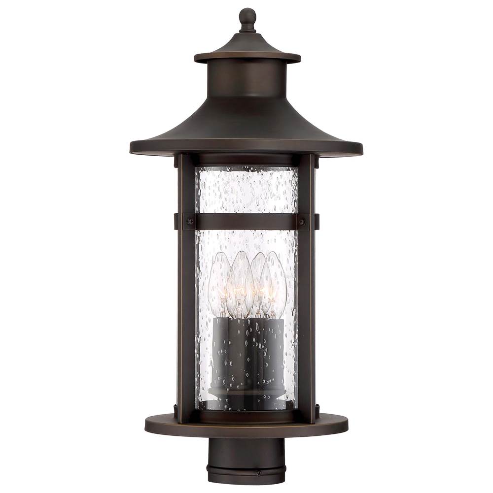The Great Outdoors Highland Ridge 3 Light Outdoor Post Light