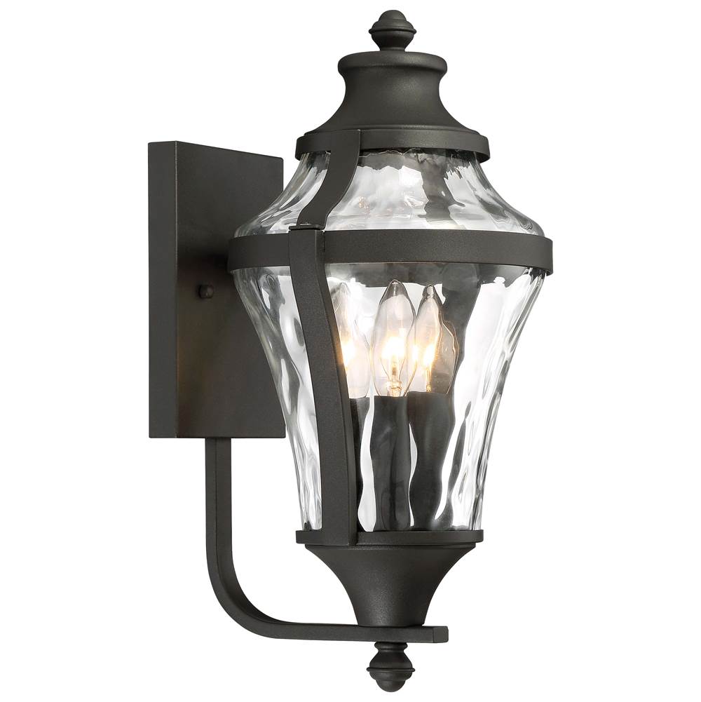 The Great Outdoors Libre 3 Light Outdoor Wall Lamp
