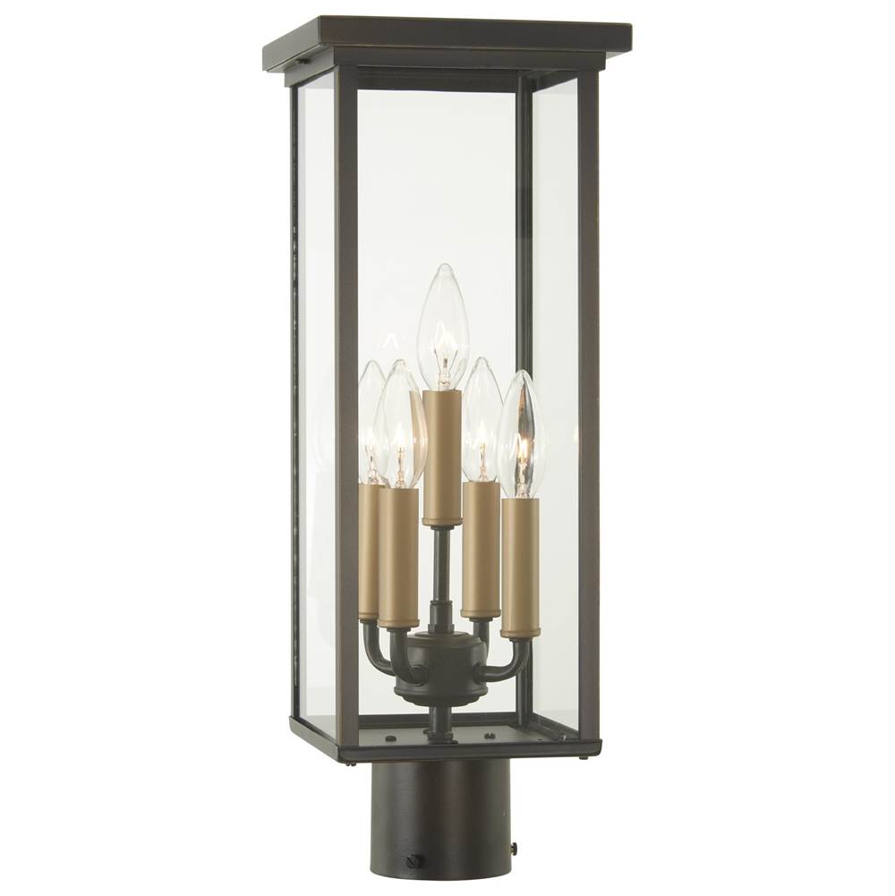 The Great Outdoors Casway 5 Light Post Mount