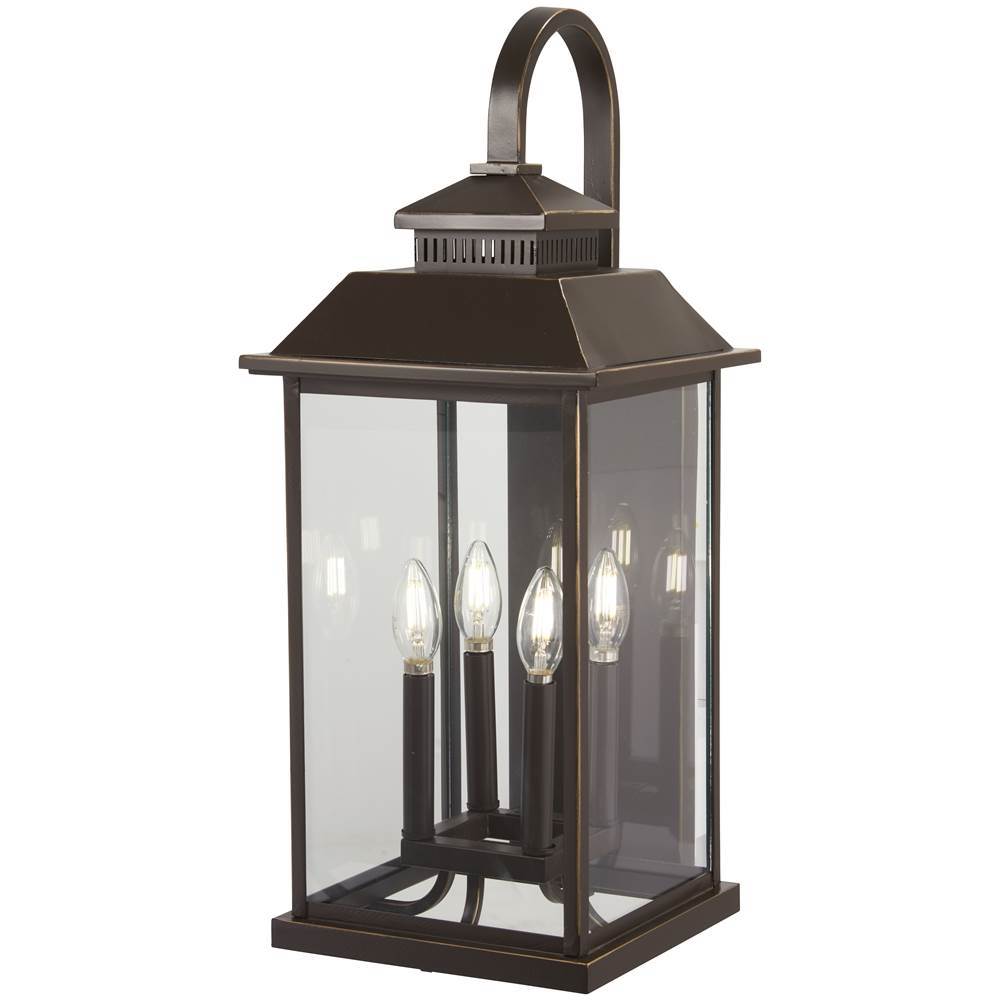 The Great Outdoors Miner S Loft 4 Light Outdoor Wall Mount