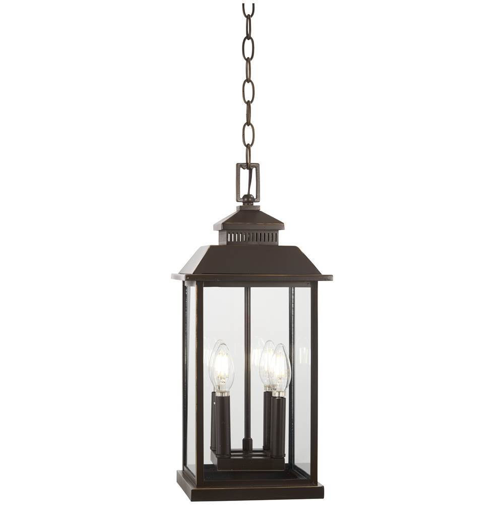The Great Outdoors Miner S Loft 4 Light Chain Hung Lantern