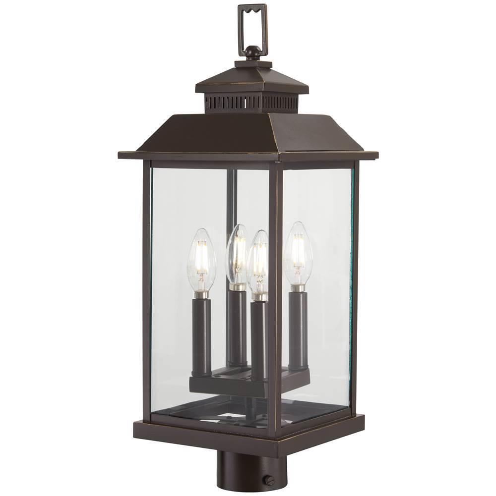 The Great Outdoors Miner S Loft 4 Light Post Mount